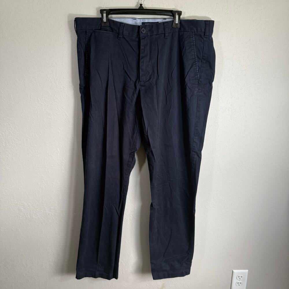 Men’s Navy 40x32 Tommy Hilfiger Business Casual Formal Preppy Office Dress Pants